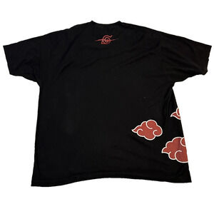 Naruto Shippuden Akatsuki Clouds T-Shirt 3XL Black Ripple Junction Anime Tee